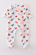 Dinosaur print baby girl sleepsuit - ARIA KIDS