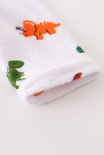 Dinosaur print baby girl sleepsuit - ARIA KIDS