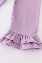 Puppy print ruffle girl set - ARIA KIDS