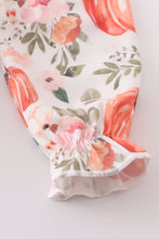 Pumpkin print girl bubble - ARIA KIDS