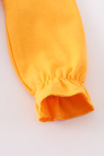 Orange pumpkin print girl bubble - ARIA KIDS
