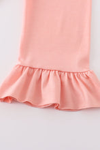Floral print ruffle girl set