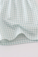 Green gingham boy set - ARIA KIDS
