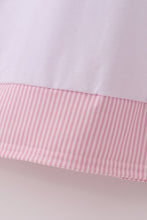 White mermaid embroidery cover up mom & me - ARIA KIDS