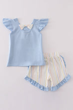 Blue you are my sunshine applique girl set - ARIA KIDS