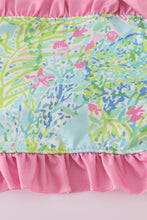 Meadow breeze print girl 2pc swimsuit - ARIA KIDS