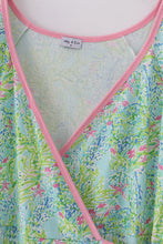 Meadow breeze print adult ruffle dress - ARIA KIDS