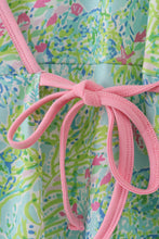 Meadow breeze print adult ruffle dress - ARIA KIDS