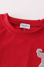 Maroon Alabama french knot boy set - ARIA KIDS