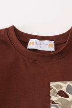 Brown camouflage boy set - ARIA KIDS