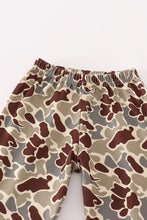 Brown camouflage boy set - ARIA KIDS
