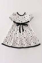 White halloween tiered dress - ARIA KIDS