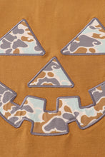 Halloween camouflage applique mom top - ARIA KIDS
