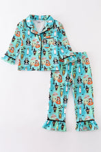 Halloween character print girl pajamas set - ARIA KIDS