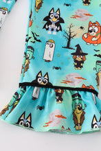 Halloween character print girl pajamas set - ARIA KIDS