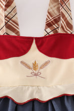 Wheat embridery ruffle pants set - ARIA KIDS