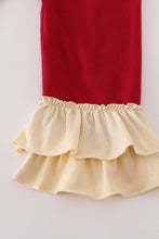 Wheat embridery ruffle pants set - ARIA KIDS