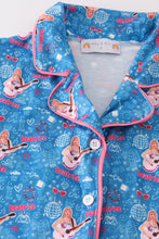 Blue music fan women pajamas set - ARIA KIDS