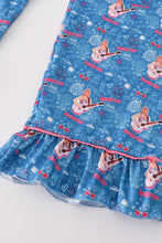Blue music fan women pajamas set - ARIA KIDS