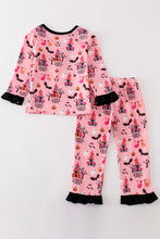 Pink halloween girl pajamas set - ARIA KIDS