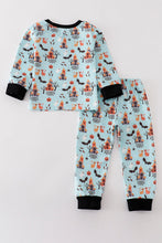 Blue halloween boy pajamas set - ARIA KIDS