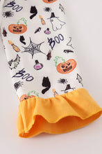 Halloween print girl pajamas set - ARIA KIDS