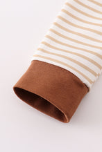 Noah's ark embroidery stripe boy bubble - ARIA KIDS