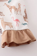 Noah's Ark animal print girl set - ARIA KIDS