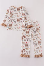Noah's Ark animal print girl set - ARIA KIDS