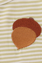 Pinecone embroidery stripe dress - ARIA KIDS