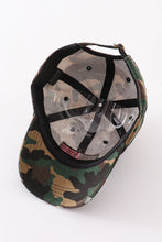 Camouflage flag vintage baseball cap mom & me - ARIA KIDS