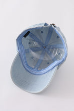 Denim embroidery baseball cap - ARIA KIDS