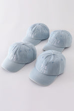 Denim embroidery baseball cap - ARIA KIDS