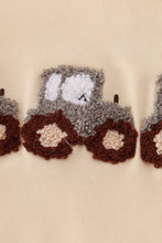 Yellow tractor french knot pants set - ARIA KIDS