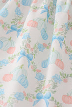 Pink pumpkin print girl set - ARIA KIDS