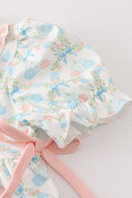 Pink pumpkin print girl set - ARIA KIDS