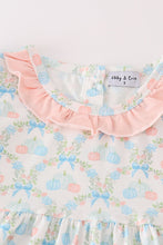 Pink pumpkin print girl set - ARIA KIDS