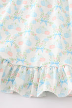 Green pumpkin print dress - ARIA KIDS