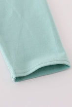 Green farm embroidery top - ARIA KIDS