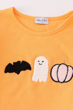 Orange halloween ghost pumpkin girl set - ARIA KIDS