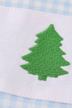 Green christmas tree applique boy pants set - ARIA KIDS