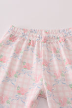 Pink floral print ruffle pajamas set - ARIA KIDS