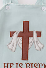 Easter he is risen embroidery boy jonjon - ARIA KIDS