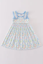 Floral print girl dress - ARIA KIDS