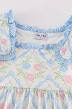 Floral print girl dress - ARIA KIDS