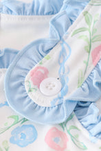Floral print girl dress - ARIA KIDS
