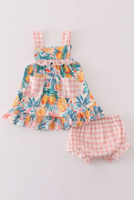 Citrus Bloom print girl bloomer set - ARIA KIDS