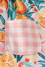 Citrus Bloom print girl bloomer set - ARIA KIDS