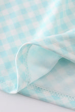 Mint lemon embroidery girl dress - ARIA KIDS