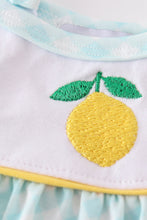Mint lemon embroidery girl set - ARIA KIDS